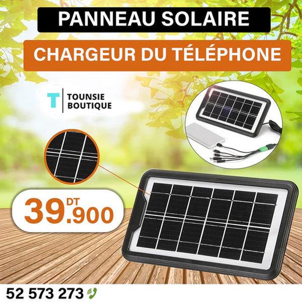 panneau Solaire Portable pour Chargement Rapide