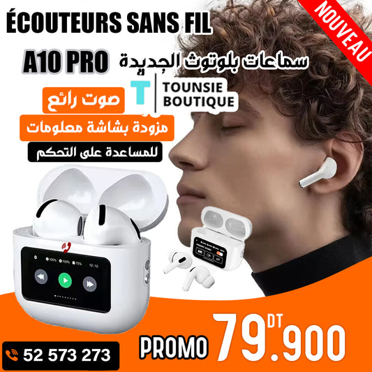 AirPods A10 pro avec écran